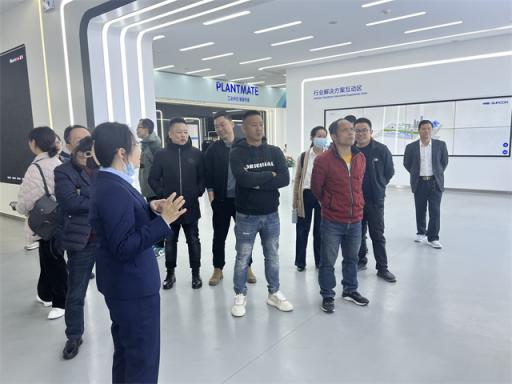 永康市党组织书记前往浙江中控集团，万事利参观学习  第2张