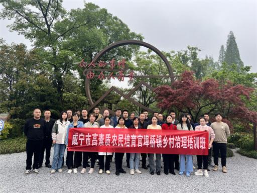 咸宁市村干部乡村治理能力提升培训班前往小古城村，径山村，梅林村，航民村参观学习浙江乡村治理经验  第1张